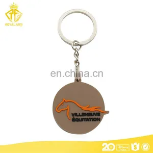 Wholesales Equitation Custom PVC Keychain thumbnail-1