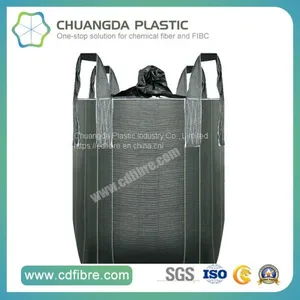 Carbon Black FIBC Big Bulk Bag Super Sack With Spout thumbnail-1