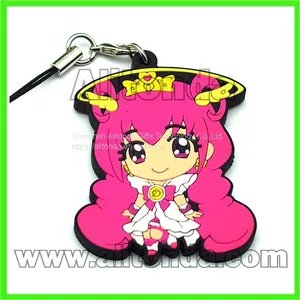 Custom Pvc Soft Cartoon Animal Figure Pendant for Bag Mobile Phone thumbnail-4