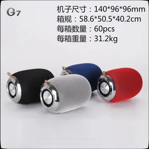 The New Bluetooth Speaker G7 Mobile Phone Bluetooth Stereo Wireless Speaker Network Outdoor Low - Tone Gun Trade Hot Sty thumbnail-1
