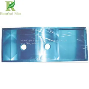 Clear Blue Self Adhesive PE Stainless Steel Protective Film thumbnail-5