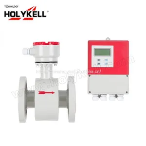 Holykell OEM 4800E DN400 4-20Ma Electromagnetic Water Flow Meter thumbnail-4