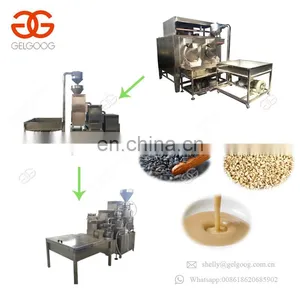 Food Standard Peanut Roaster Tahini Filling Machinery Sesame Butter Production Machine thumbnail-1