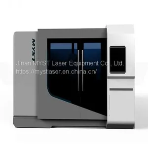 Full Cover Fiber Laser Metal Cutting Machine With Exchange Table MTF3015G thumbnail-2