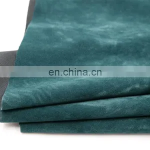 High Quality Cheap Price 100% Polyester Brushed Micro Sofa Fabric Woven Weft Sude Fabric thumbnail-1