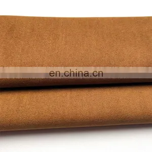 High Quality 75d*225d 100% Polyester Suede Fabric for Sofa thumbnail-4