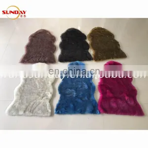 2019 NEW Rrivals Faux Fox Fur Rug thumbnail-1