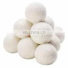 Cheap Price High Quality xl 100 % Organic New Zealand Wool Dryer Balls in Stock thumbnail-4