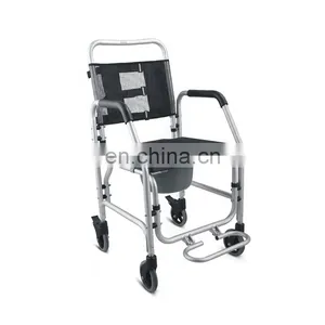 Shower Commode Wheelchair/baby Bath Chair/commode Chair Toilet thumbnail-4