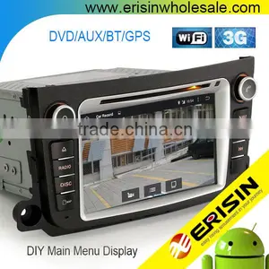 Erisin ES2506B 7" Mercedes Smart 2 Din Auto Radio Car DVD GPS Navigation thumbnail-1