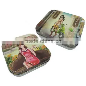 Square Tin Box thumbnail-1