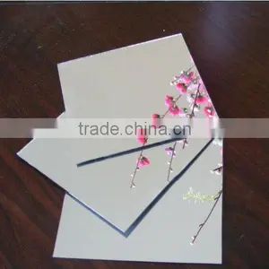 High Reflective Aluminum Mirror Sheet Glass in Different Types thumbnail-1
