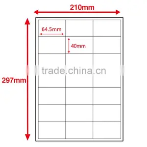 SINMARK 6.5*4.0cm Mirror Surface Label Sticker Paper a4 thumbnail-2
