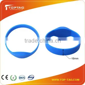 13.56hz ISO14443A Silicone Rfid Wristband thumbnail-1