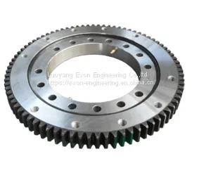 RK6-16P1Z Row Ball Bearings for Heavy Loads Lazy Susan Turntable Ring Slewing Bearing thumbnail-1