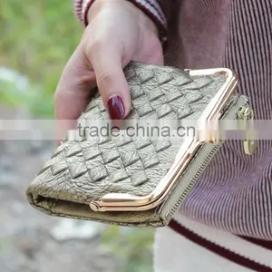 Shinny Vintage Wallet Purse Cartera Billetera Para Dama Mujer Muchachas thumbnail-2