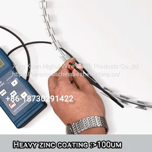 Single Or Cross Concertina BTO CBT Galvanized Barbed Wire From China Supplier thumbnail-5