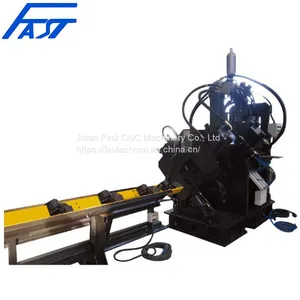 China Supplier Automatic CNC Punching, Marking And Cutting Machine For Angles Model JX2020 thumbnail-2