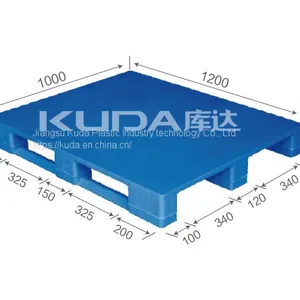 Wooden Pallet?or Plastic Pallet 1210C PBCZ PLASTIC PALLET（BUILT-IN STEEL TUBE）from China thumbnail-1