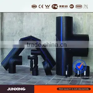 Fabricated Poly Pipe Fittings ISO4427 Standard Dn90mm to Dn1600mm thumbnail-1