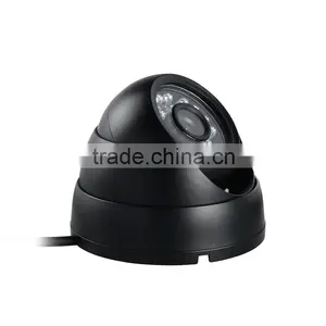 IR Night Vision CCD Metal Dom Camera Indoor Bus Car Waterproof Camera thumbnail-3