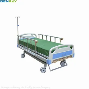 5-Function Manual Hospital Bed thumbnail-1