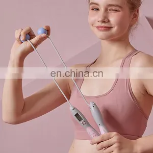 Ladies Indoor Fitness Aerobic Exercise Cordless Skipping thumbnail-4
