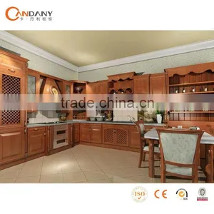 Natural Wooden Kitchen Cabinets-kitchen Cabinets Wholesale thumbnail-1