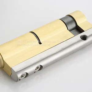 High Security Class C Euro Profile Half Brass Lock Cylinder thumbnail-2