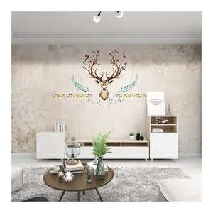 Hot Sale Home Decoration Waterproof 3D Interior Wall Mural For Home Decor Tv Background Dropshipping thumbnail-5
