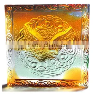 Bilding Material Crystal Eagle Wall Brick Indoor Decoration Liuli Brick thumbnail-1