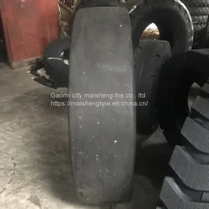 Henan Fengshen Scraper Smooth Tire 12.00-24 Mine Forklift 1200-24 Tire thumbnail-3