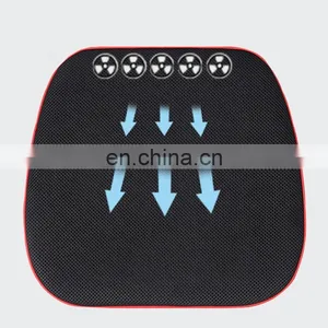 2022 New Design Car Seat Cooling System Black Color Ultra Thin 2 Blast Fans USB Plug Power Supply Universal Car Seat Cushion thumbnail-1