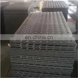 Heavy Duty 4x8 Plastic Uhmwpe Hdpe Temporary Excavator Road Mats thumbnail-3