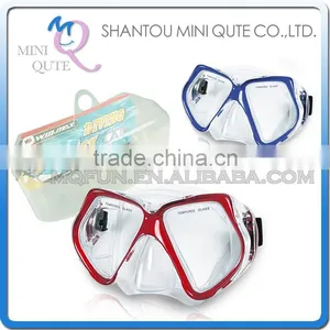 MINI QUTE Outdoor Fun & Sports 2 Color Adult Professional Anti Fog Fashional Dive Swimming Goggle Face Plates Mask NO. WMB07057D thumbnail-1