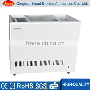 378L Supermarket Use Glass Door Coke Display Chest Fridge Saa thumbnail-3