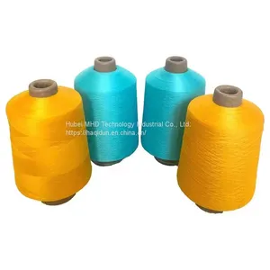 100% Dty Recycle Polyester Yarn Filament DTY FDY POY Yarn Type Polyester Yarn thumbnail-5