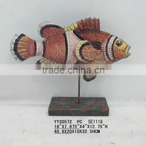 Metal Fish Arts for Table Top Decor thumbnail-1