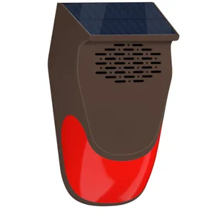 Solar Powered Animal Repellent Pig Scaring Device Drives Away Wild Animals, Corn Fields, Farmland Horn, Dog Barking Alarm thumbnail-1