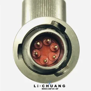 MS Series Circular Connector Plug Socket MS3116F10-6P MS3116F10-6S thumbnail-4