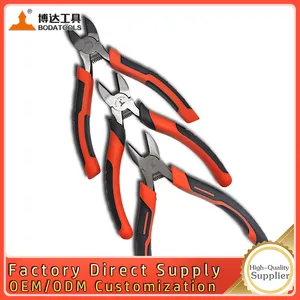 Carbon Steel Wire Cutter Plier Hand Tool Multi Functional Diagomal Cutting Pliers for Sale thumbnail-1