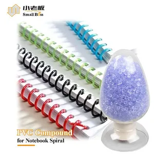 Plastic Material Binding Supplies PVC Plastic Spiral Coil Spring for Binding PVC Compound Granules thumbnail-1