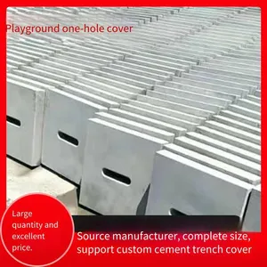 Municipal Engineering Cement Drainage Ditch Covers, Sewer Manhole Covers and Ditch Plates, Masonry Materials, Various Specifications thumbnail-2