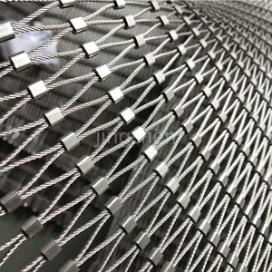 Hot-selling Stainless Steel Wire Mesh, Aviary/zoo Wire Mesh, Slope Protection Cable Mesh, Birdcage Mesh thumbnail-3