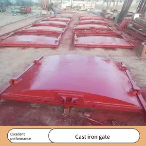 Pictures of Cast Iron Gate Flap Valves for Channel Water Stop and Backflow Prevention thumbnail-4