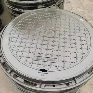 China Wholesale Round Cast Ductile Iron Manhole Cover for Sale thumbnail-4