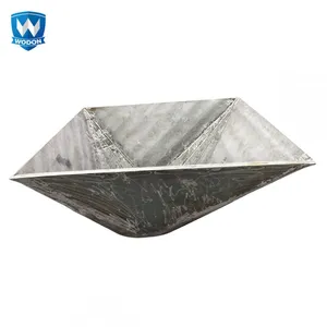 Low Flow Resistance Flat Machined Chromium Carbide Overlay Wear Plate Conveying Liner thumbnail-1