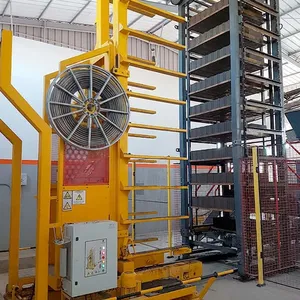 Auto Retractable Cable Reel Drum Heavy Duty Spring Operated Cable Reeling Drums for Rail-Mounted Mobile Equipment thumbnail-1