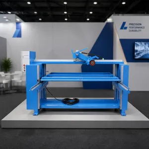 Semi-Automatic Sheet Metal Hairline Polishing Machine Heavy Duty Belt Grinder for Steel Plate thumbnail-2