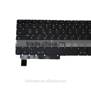 Professional Spanish Keyboard Replacement For Laptop Macbook Pro A1286 2008-2012 thumbnail-3